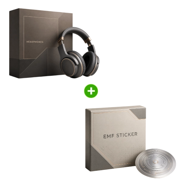 Value Terrace 1 Headphone Set + 1 EMF Sticker